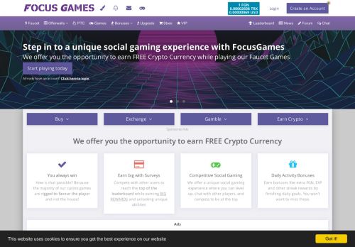 
                            4. Faucet Gaming Network has closed | FaucetHub - Bitcoin ...