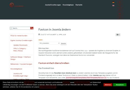 
                            9. Favicon in Joomla ändern - <mediaDESIGN> St. Kraft