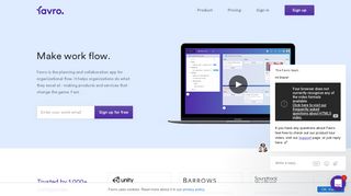 
                            2. Favro | The planning and collaboration app for organizational flow.