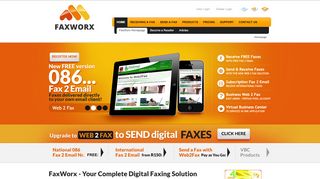 
                            6. Fax 2 Email, Web 2 Fax, Fax from Mac, Geographical Fax ... - FaxWorx
