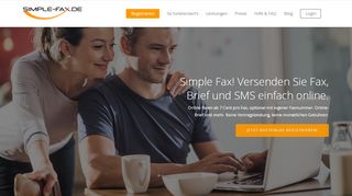 
                            2. Fax online senden und empfangen | simple-fax.de