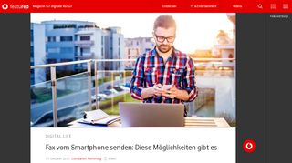 
                            6. Fax vom Smartphone senden: Diese Möglichkeiten gibt es - Vodafone