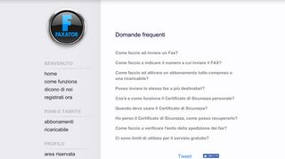 
                            4. Faxator.com • Il tuo Fax Virtuale via Internet • Domande frequenti