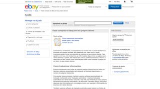 
                            3. Fazer compras no eBay em seu próprio idioma