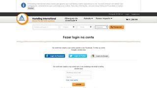 
                            7. Fazer login na conta - Hostels ao redor do mundo - Hostelling ...