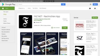 
                            6. FAZ.NET - Nachrichten App – Apps bei Google Play