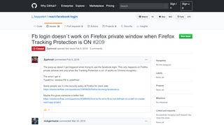 
                            8. Fb login doesn`t work on Firefox private window when Firefox ...