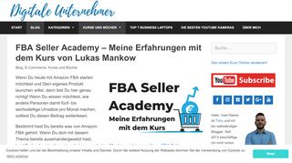 
                            11. FBA Seller Academy - Meine Erfahrungen mit dem Kurs ?