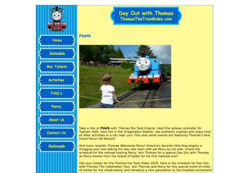 
                            10. Fbbfb | Event Dates & Schedule | Day Out with Thomas and Percy 2018