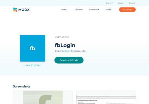 
                            5. fbLogin 1.0.0-rc1 - Modx