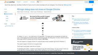 
                            13. FB.login dialog does not close on Google Chrome - Stack Overflow