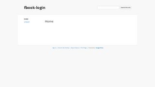 
                            5. fbook-login - Google Sites