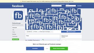 
                            2. FbQuickLogin - Startseite | Facebook