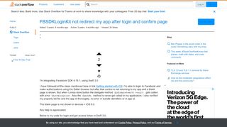 
                            1. FBSDKLoginKit not redirect my app after login and confirm page ...