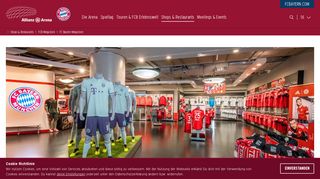 
                            5. FC Bayern Megastore - Allianz Arena
