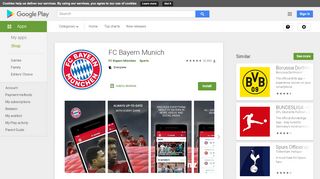 
                            13. FC Bayern München – Apps bei Google Play