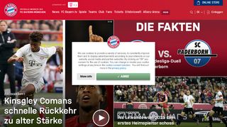 
                            2. FC Bayern München - Offizielle Website des FC Bayern