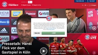 
                            1. FC BAYERN.TV | Live Streams und Videos des FC Bayern München