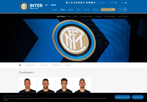 
                            3. F.C. Internazionale Milano - Official Website | EN COVERSQUADRA