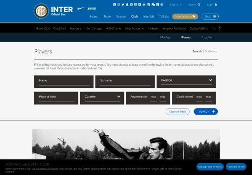 
                            7. F.C. Internazionale Milano - Official Website | EN ... - Inter.it