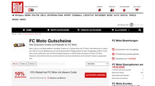 
                            8. FC Moto Gutschein • 10 Prozent Rabatt bei Newsletteranmeldung ...