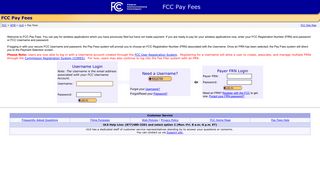 
                            4. FCC Pay Fees