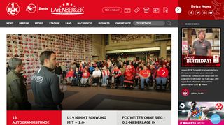 
                            13. FCK DE – 1. FC Kaiserslautern Website