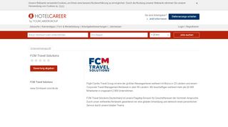 
                            13. FCM Travel Solutions - Firmenreisedienste Jobangebote Berlin ...