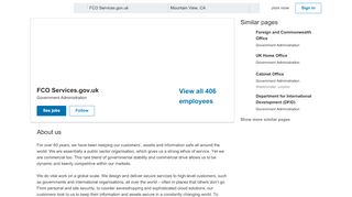 
                            11. FCO Services.gov.uk | LinkedIn