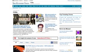 
                            10. FCRA: Latest News on FCRA | Top Stories & Photos on ...