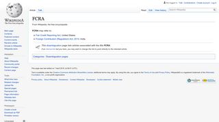 
                            4. FCRA - Wikipedia