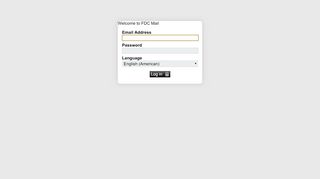 
                            10. FDC Mail :: Log in