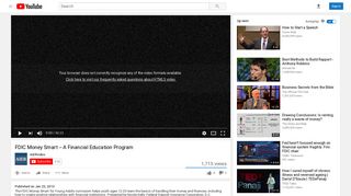 
                            10. FDIC Money Smart -- A Financial Education Program - YouTube