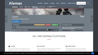 
                            1. FE2. Ihre zentrale Server Plattform - Alamos GmbH