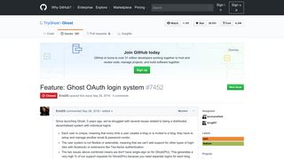 
                            8. Feature: Ghost OAuth login system · Issue #7452 · TryGhost/Ghost ...