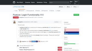 
                            8. Feature: Login Functionality · Issue #90 · InFact-coop/LCN · GitHub