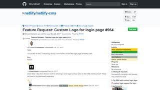 
                            8. Feature Request: Custom Logo for login page · Issue #964 · netlify ...