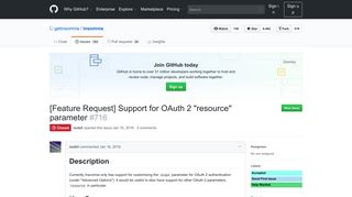 
                            10. [Feature Request] Support for OAuth 2 