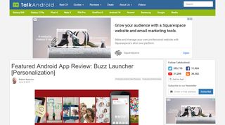 
                            11. Featured Android App Review: Buzz Launcher [Personalization] |