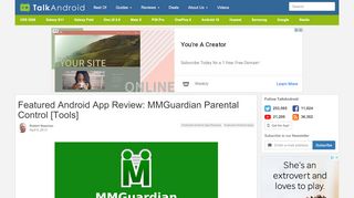 
                            8. Featured Android App Review: MMGuardian Parental Control [Tools] |