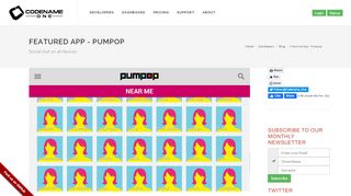 
                            8. Featured App - Pumpop - Codename One
