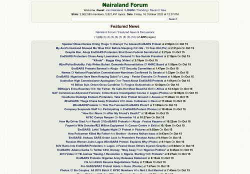 
                            4. Featured Links - Nairaland Forum