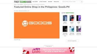
                            3. Featured Online Shop in the Philippines: Goods.PH – Pinoy Techno ...