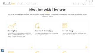 
                            8. Features - JumboMail
