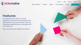 
                            3. Features | Ticketsolve