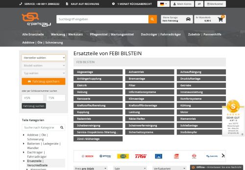 
                            6. FEBI BILSTEIN Autoteile günstig online kaufen | QP24.de