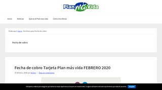 
                            3. Fecha de cobro Archivos - Plan mas Vida! Visa Vale, Tarjeta visa ...