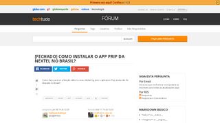 
                            10. [fechado] COMO INSTALAR O APP PRIP DA NEXTEL NO BRASIL? - Techtudo ...