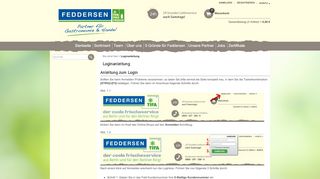 
                            4. Feddersen Gastro - Service GmbH | Loginanleitung | der coole ...