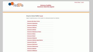 
                            4. FedERa - Home page